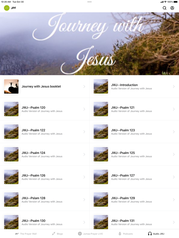 Jumaa Prayer Fellowship iPad screenshot 5 - Lifestyle app