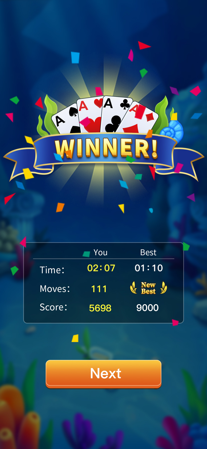Solitaire Master-Fish World