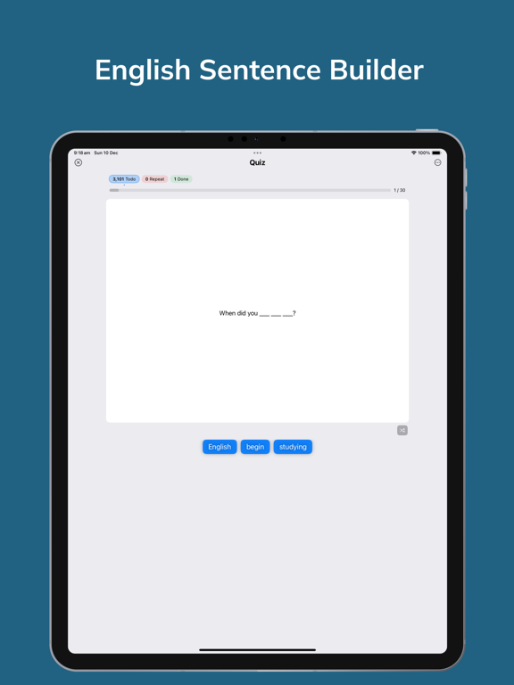 Screenshot #6 pour English Language Learning App