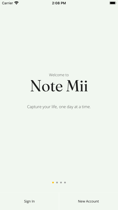 NoteMii - Personal Journal Screenshot