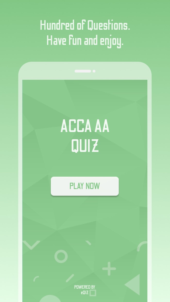 ACCA AA Quiz