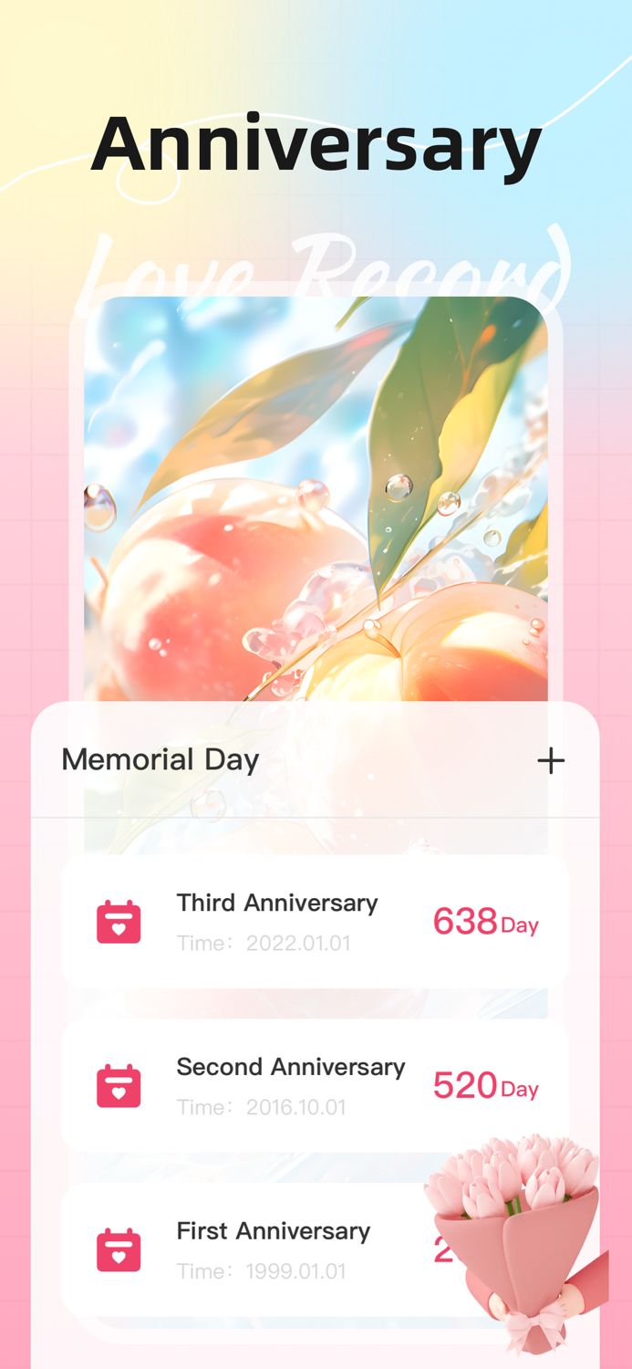 My Love Days Counter App