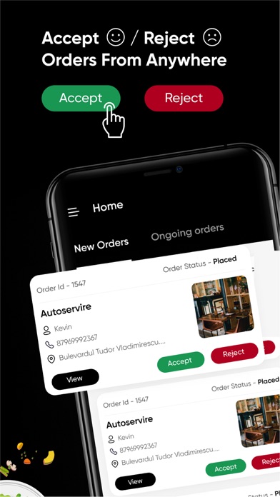 Online Food Delivery: Store Screenshot