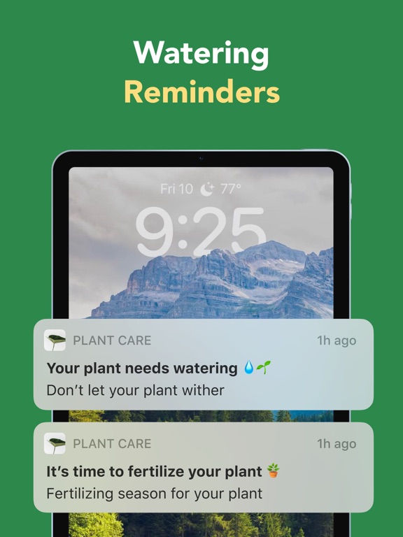 Plant Care 360: AI Identifier iPad screenshot 5 - Education app