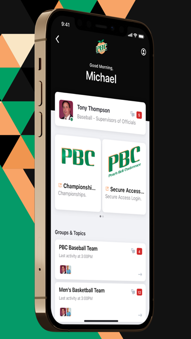PBC Connect Screenshot