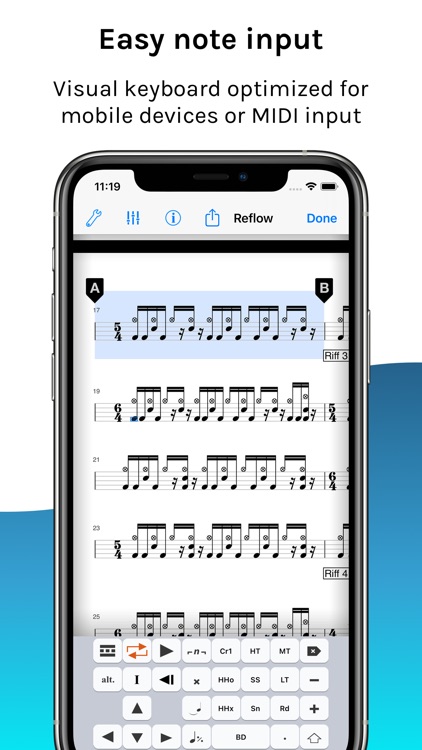 Reflow Score Writer