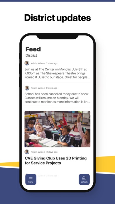 Helena Flats School District Screenshot