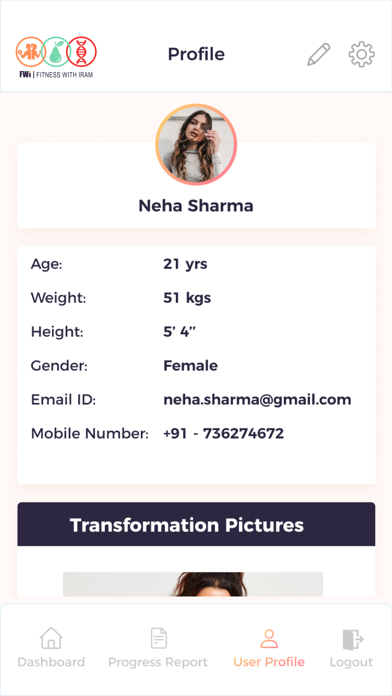 FWI-Fitness With Iram Screenshot