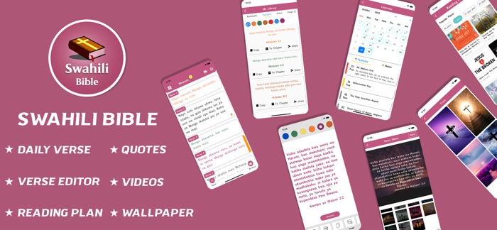 Biblia Takatifu in Swahili.