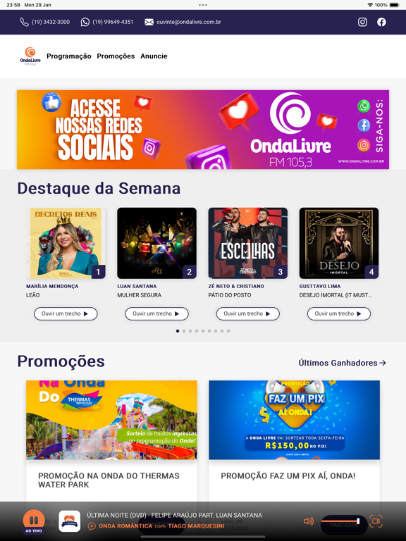 Screenshot #4 pour Onda Livre FM