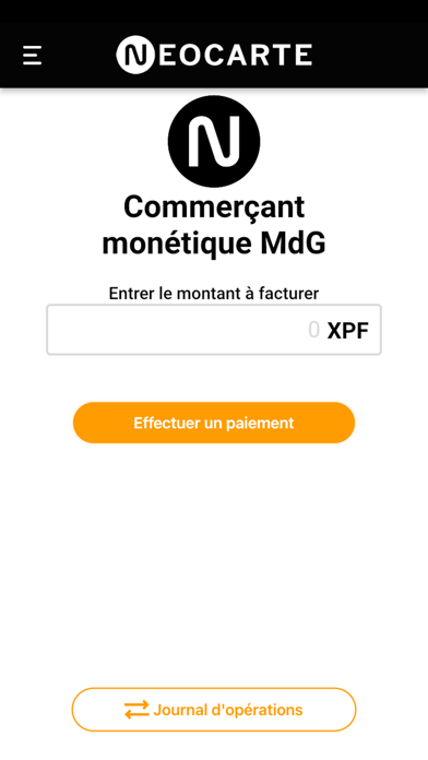 NeoCarte Affilié Screenshot
