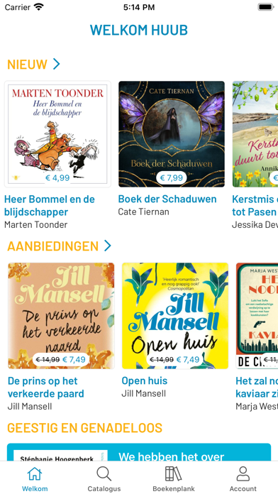 Luisterrijk luisterboeken Screenshot