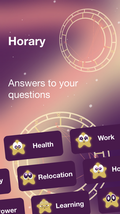 Lunaton: Horary astrology Screenshot