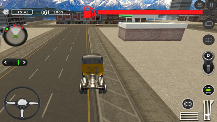 Cargo Delivery Company Truck