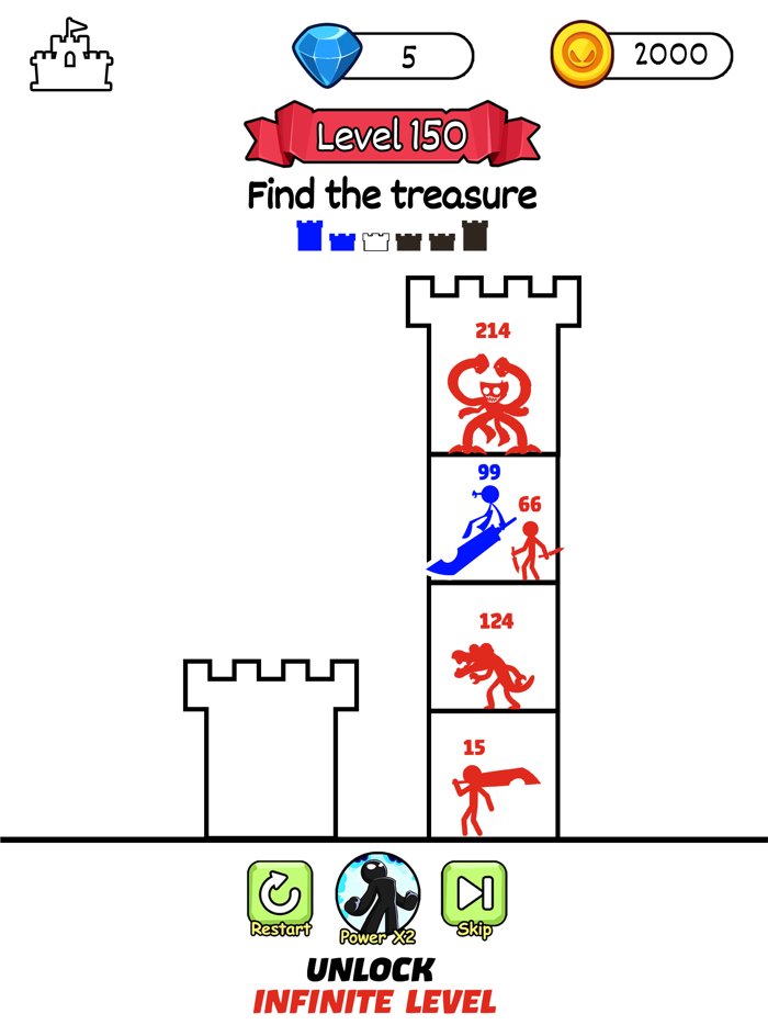 Stick Hero 2 Tower Defense