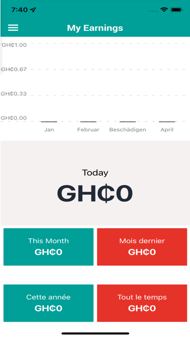 Medical Taxi Ghana Driver Screenshot
