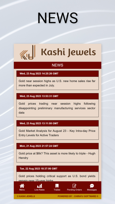 KASHI JEWELS Screenshot