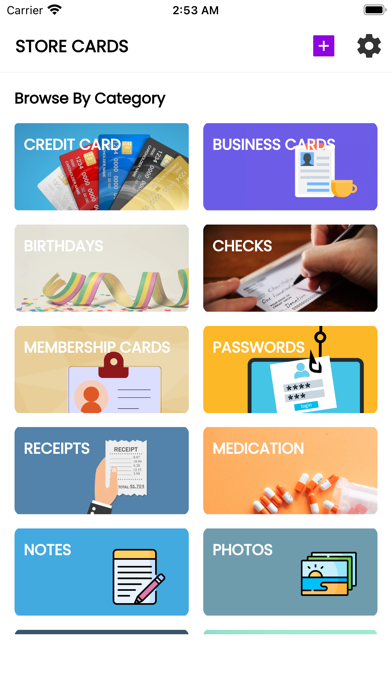 Store Cards