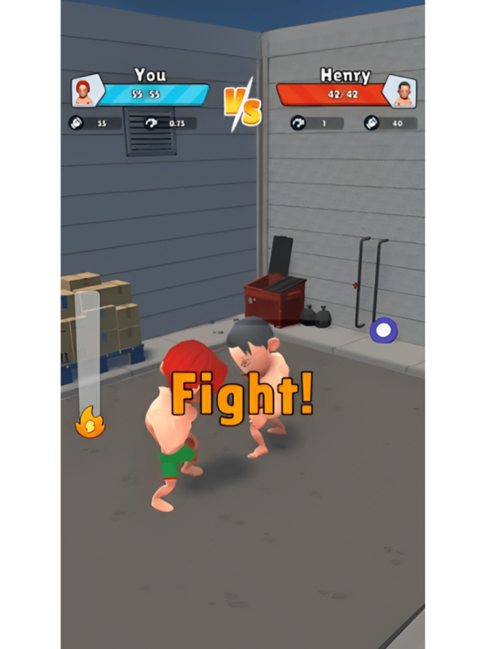 Idle Merge Gym-MMA Ring Fight
