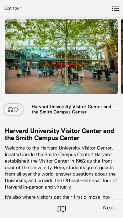 Visit Harvard Screenshot