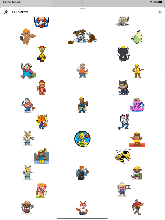 Screenshot #5 pour DIY Stickers