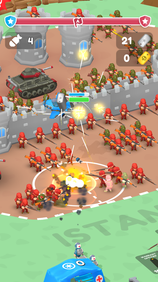 #2. Army Commander (iOS) โดย: Lion Studios