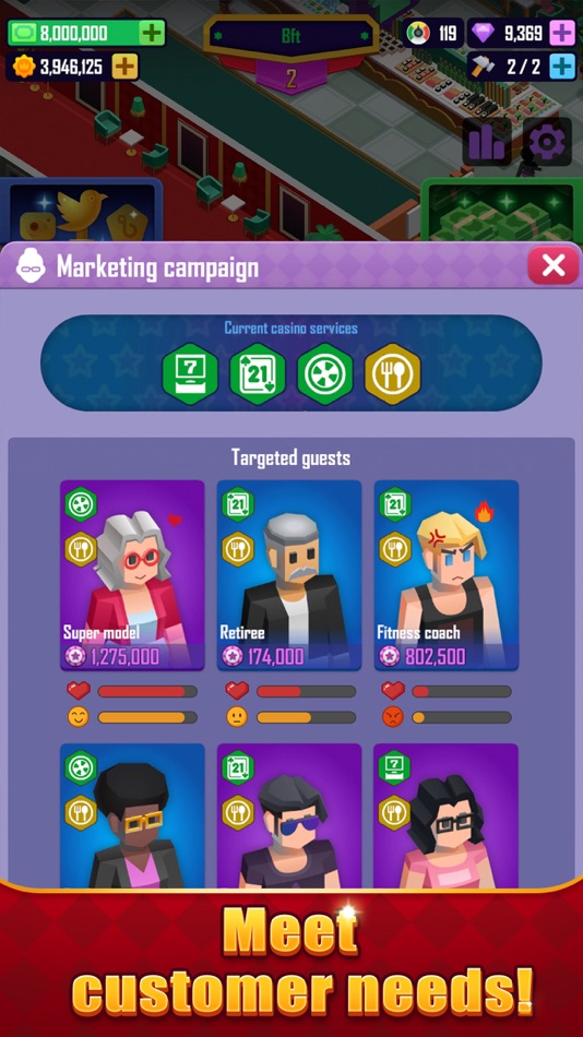 #6. Idle Vegas Resort - Tycoon (iOS) 来自: 肖见 陈