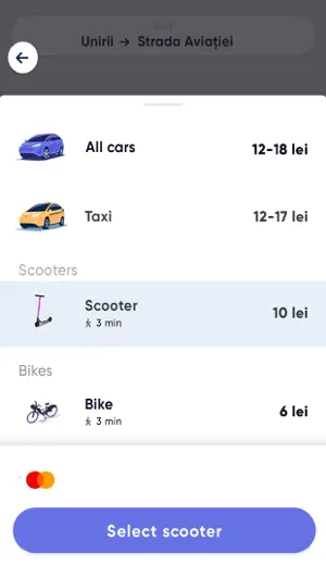 Smarty - Taxi App Romania screenshot 3