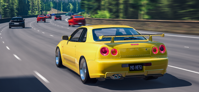 No Hesi Car Traffic Racing