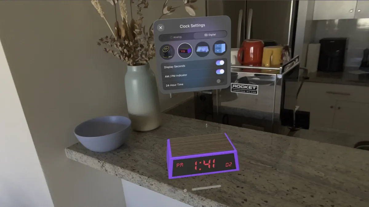Spatial Clock screenshot 3