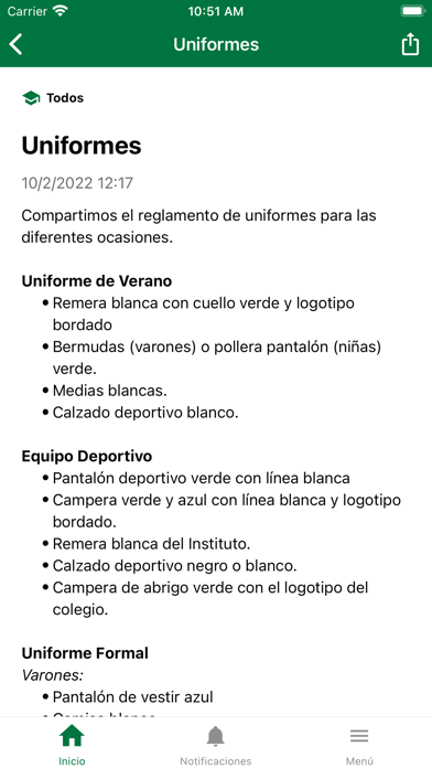 Instituto Latinoamericano Screenshot