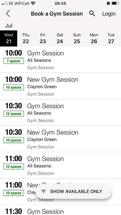Chorley Leisure Screenshot