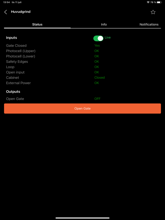 App screenshot