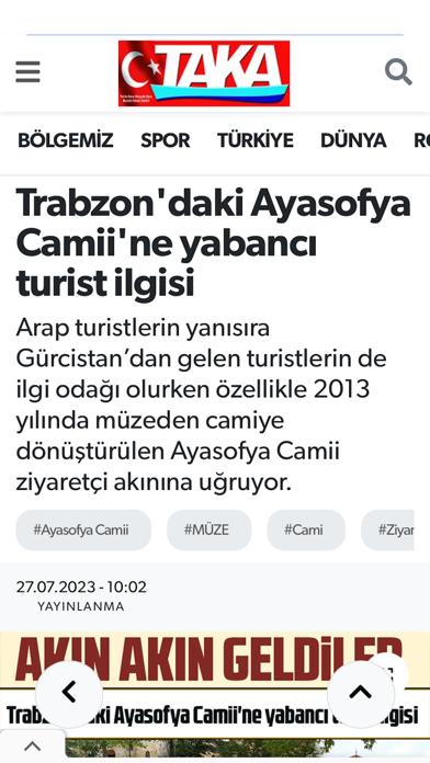 Taka Gazetesi Screenshot