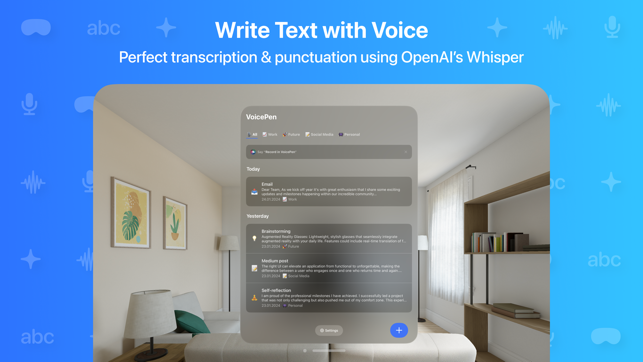 ‎Speech to Text – VoicePen AI Screenshot