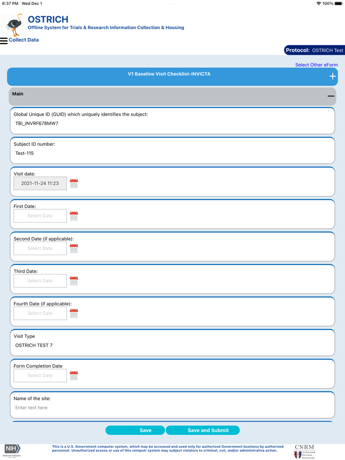 OSTRICH-OfflineDataCollection