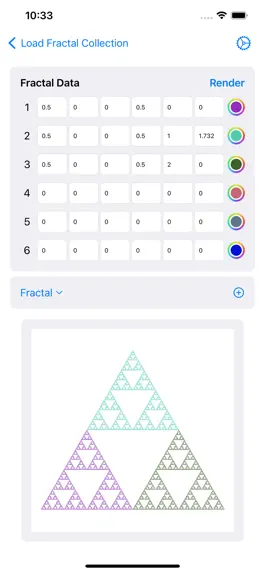 Game screenshot Fractal Generator apk