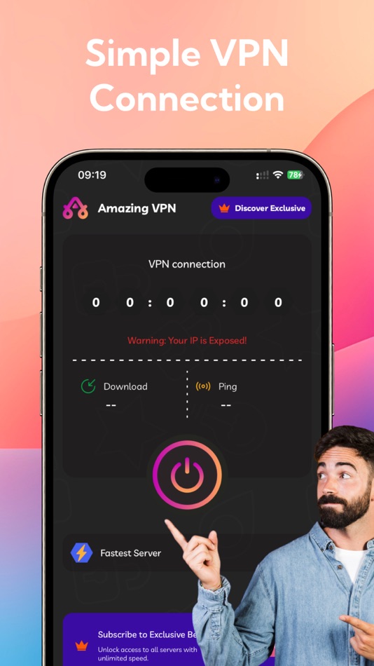#1. Amazing VPN (iOS) 由: Talent Curve Solutions LLC