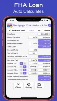 mortgage calculator-lite iphone screenshot 3