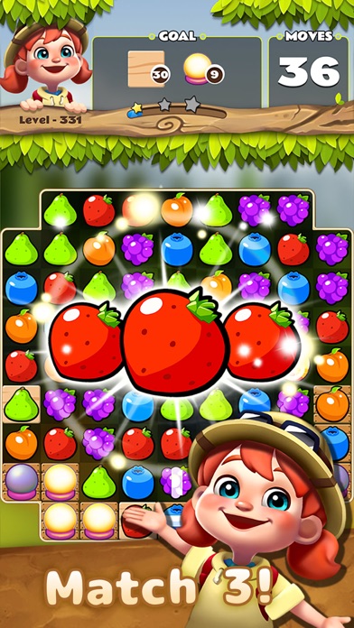 Fruits POP - Jungle Adventure Screenshot