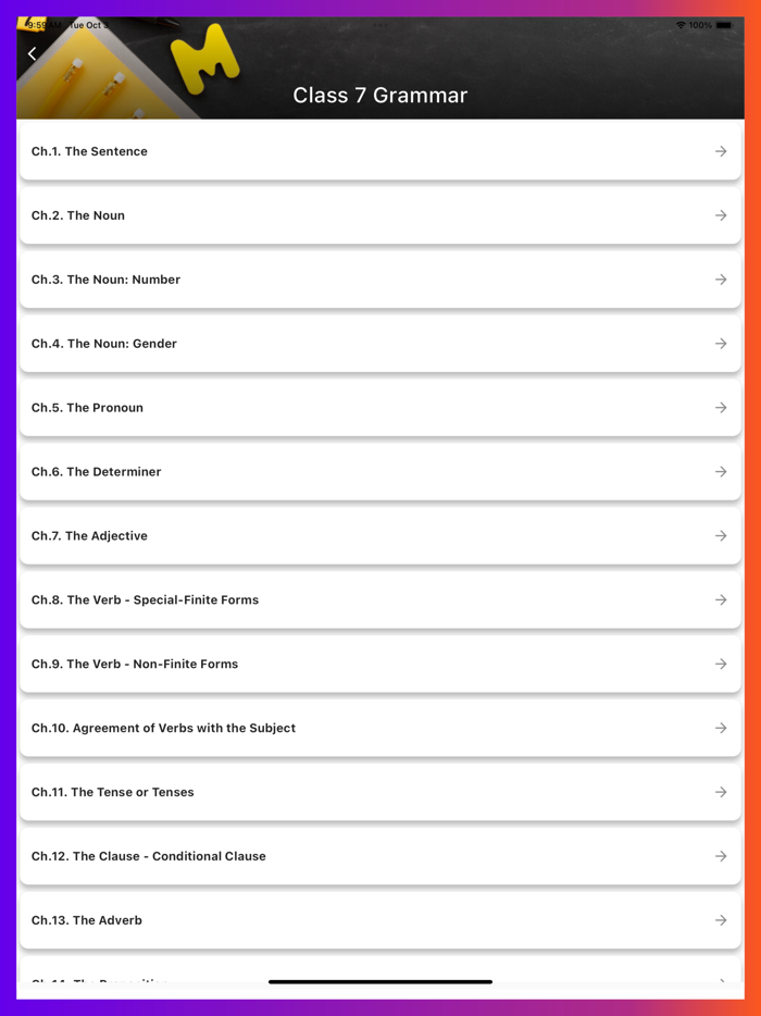 Class 7 English Grammar