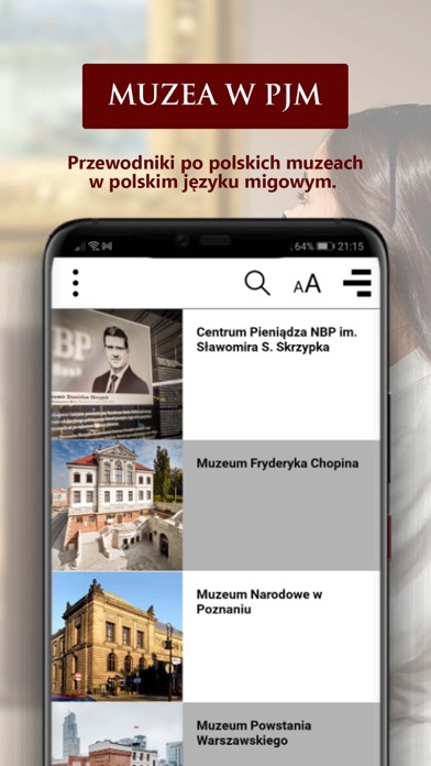 Muzea w PJM Screenshot