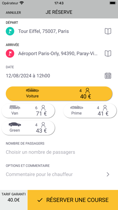 Taxi express Screenshot