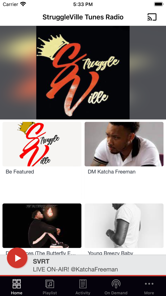 #1. StruggleVille Tunes Radio (iOS) 由: Gary Freeman