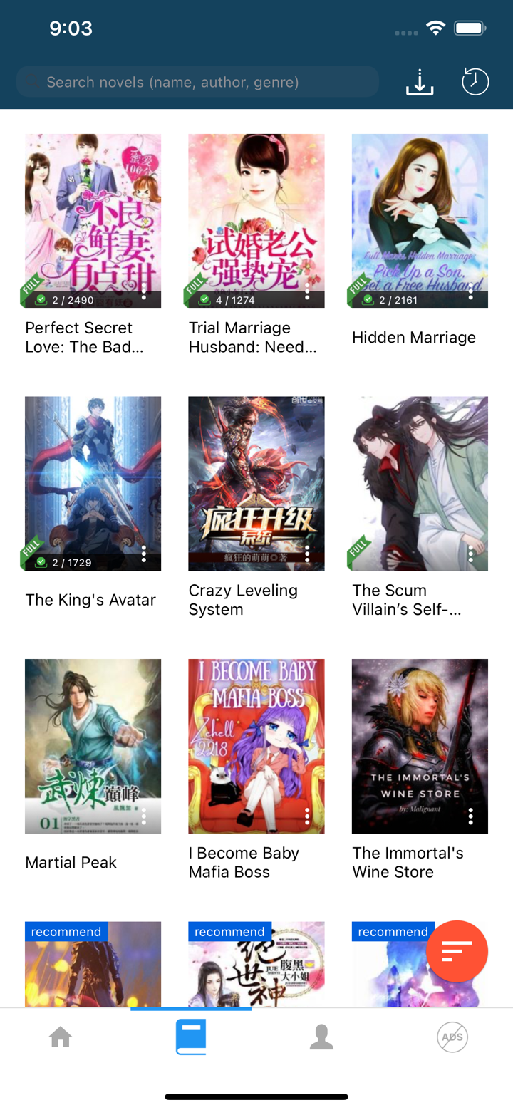 NovelReader - World of Novels screenshot 7