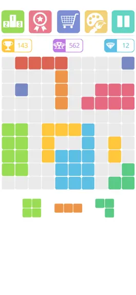 Game screenshot 10x10 : fill the grid ! apk