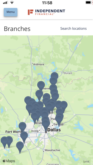 Independent Financial Mobile Screenshot