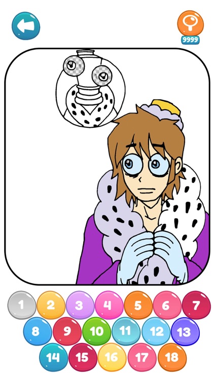 Pomni Digital circus coloring screenshot-5