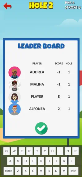 Game screenshot Word Golfing apk