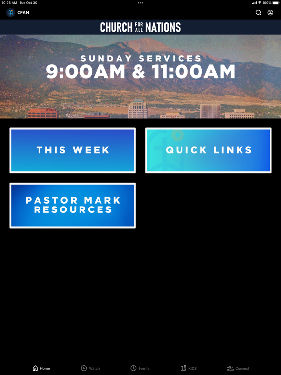 Screenshot #4 pour Church For All Nations App